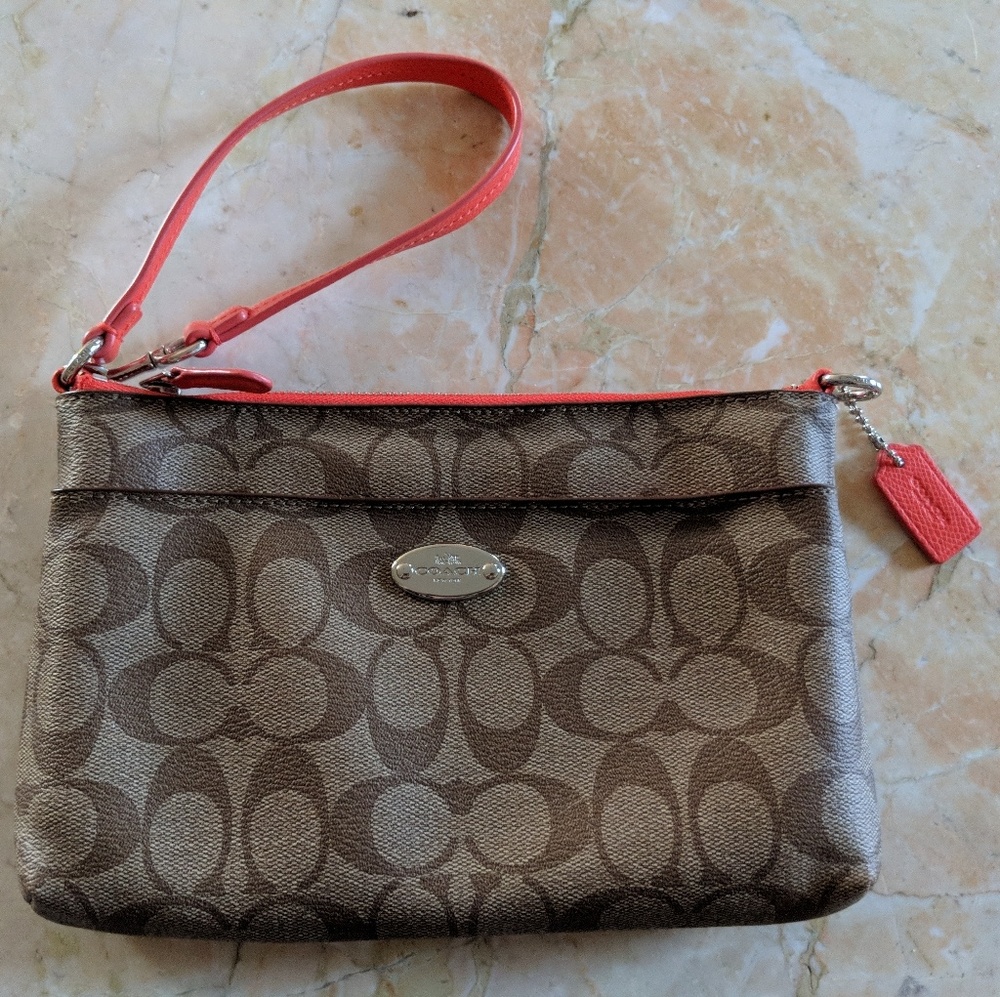 Coach New York Wristlet Purse